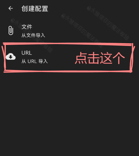 Clash Meta 订阅设置截图